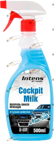Полироль для пластика Winso Intens Cocpit Milk New car 0.5 л (810810)