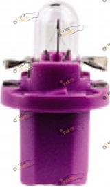 Лампочка габарита Narva 12V 0,4W BX8,5D BLUE - LILAC (17006)