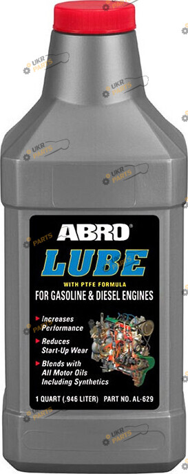 Присадка для моторного масла Abro LUBE с тефлоном 1 л (AL-629 (6))