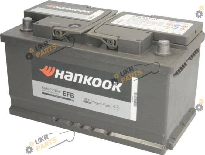 Автомобильный аккумулятор Hankook 75 Ач (EFB57530)