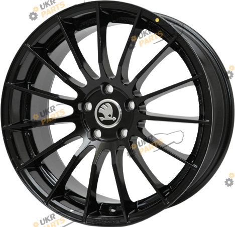 Литой диск Replica Skoda FF-05 Gloss Black R18