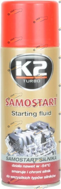 Стартовая жидкость для дизеля и бензина K2 Super Start 0.4 л (T440)