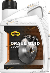 Тормозная жидкость Kroon-Oil DOT 4 DRAULIQUID-S 1 л (KL 04206)
