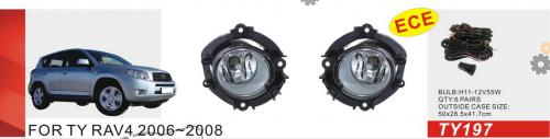 Фара противотуманная DLAA 55 Вт Toyota RAV-4 2005-08 (TY-197)