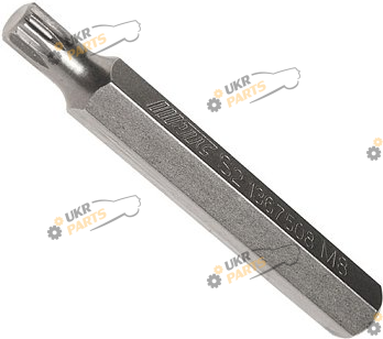 Бита JTC 10мм L-75мм SPLINE M8 удлиненная (1367508 JTC)