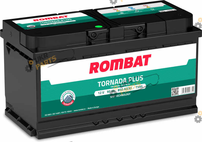 Автомобильный аккумулятор Rombat TORNADA PLUS 95 Ач (T595N)