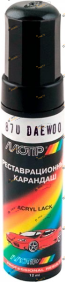 Карандаш для удаления царапин перламутр черный 12 г Daewoo (87U)