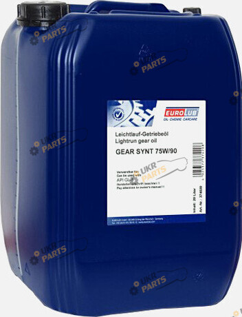 Масло трансмиссионное Eurolub Gear Synt 75W-90 20 л (374020)