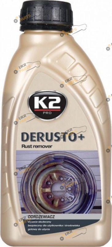 Растворитель ржавчины K2 DERUSTO+ 0.5 л (K2L365)