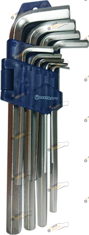 Г-образный ключ TORX Стандарт 1,5-10мм 9 шт (HKS0902)
