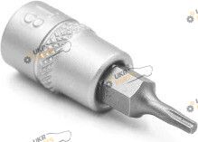 Головка Torx T RED STRIPE квадрат 1/4
