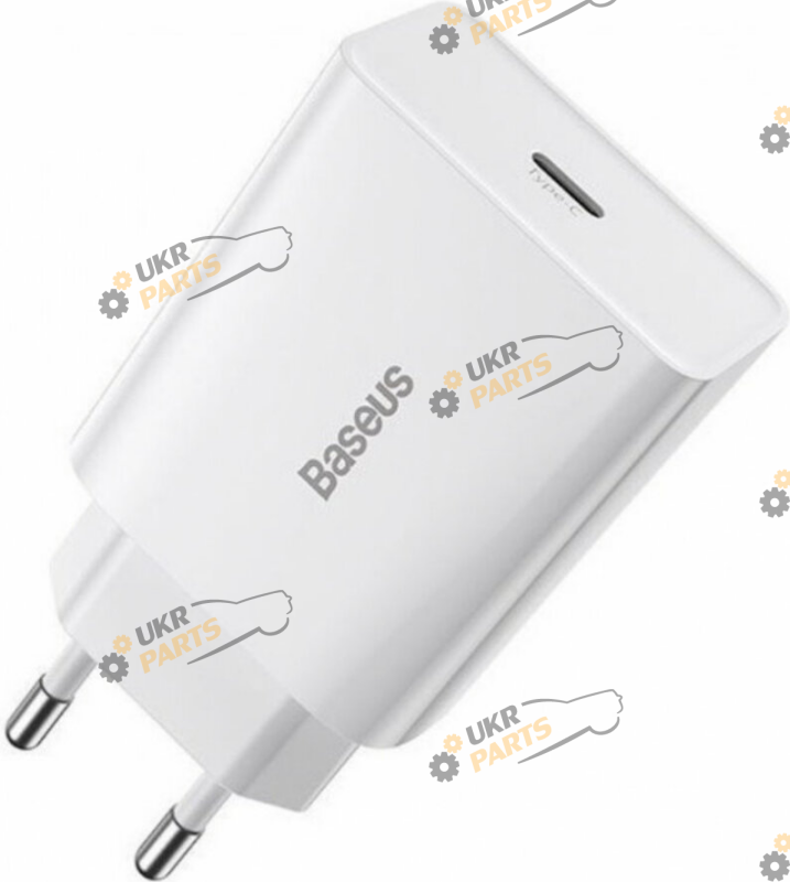 Зарядное устройство Baseus Speed Mini Quick Charger 1C 20W EU White Type-C 3 А (CCFS-SN02)
