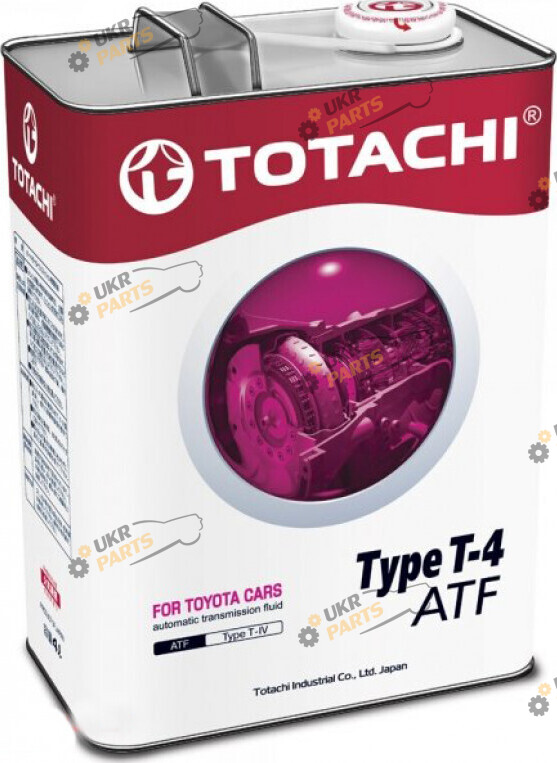 Масло трансмиссионное Totachi ATF Type T-IV 4 л (4562374691025)