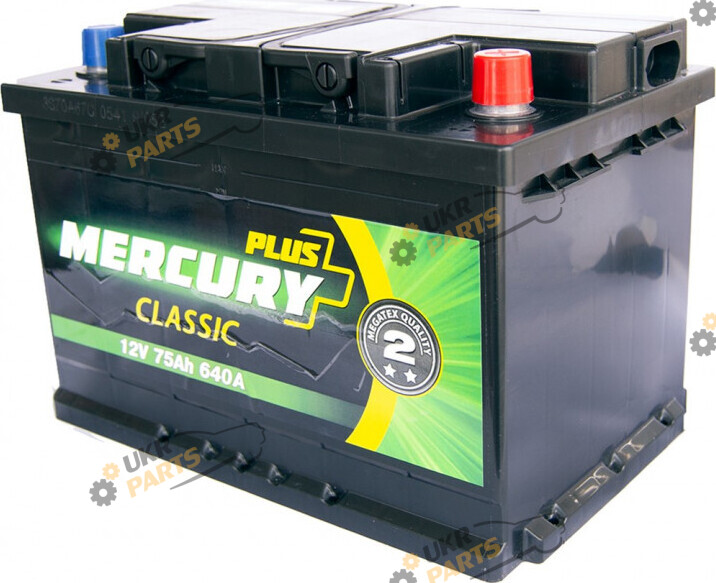 Автомобильный аккумулятор Mercury Classic Plus 75 Ач (P47296)
