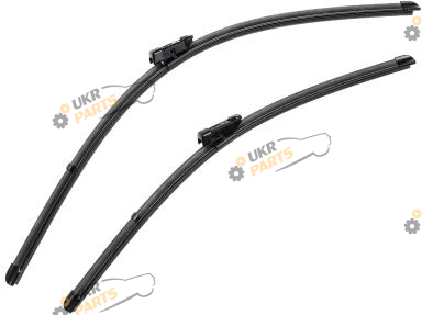 Пара дворников Denso Flat (DF412)