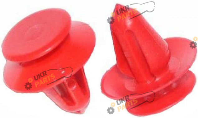 Пластмассовый крепеж CARFAST нажимной с двумя шляпками (92357N)