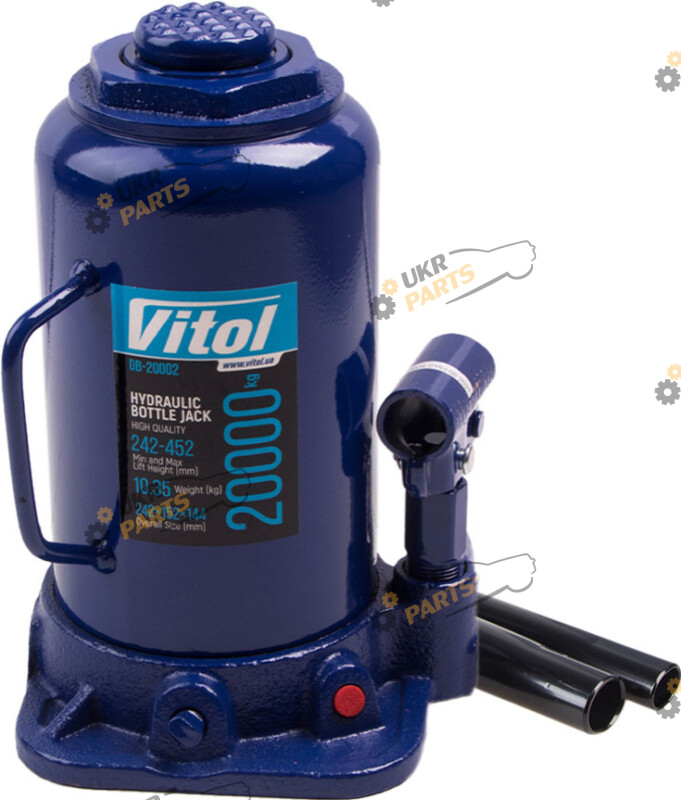 Бутылочный Домкрат Vitol 20 т Гидравлический (DB-20002)