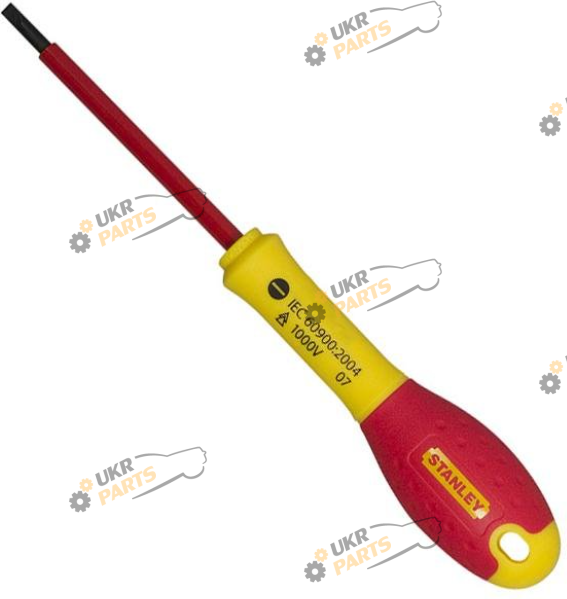Отвертка Stanley FatMax VDE с изоляцией, SL4x100 мм 1 шт (0-65-412)
