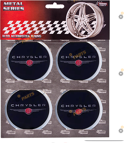 Эмблема на колпак SJS 60 мм (4 шт.) Chrysler (52044)