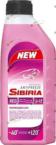 Антифриз Sibiria G12 красный 1 л (800598)