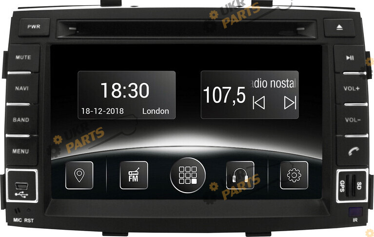 Штатная автомагнитола Gazer CM6007-XM10 Kia (26595)