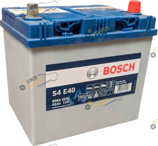 Автомобильный аккумулятор Bosch S4 EFB 65 Ач (0092S4E400)
