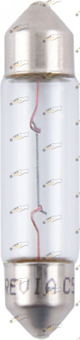 Лампочка салона Brevia C10W 24V 10W SV8.5 T11x41 CP HALOGEN (24317C)