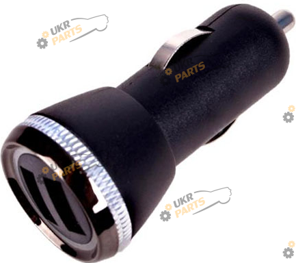Зарядное устройство Voin C-2402BK 2USB (12/24V - 5V 2,4A) USB 2.4 А (C-2402BK (180))