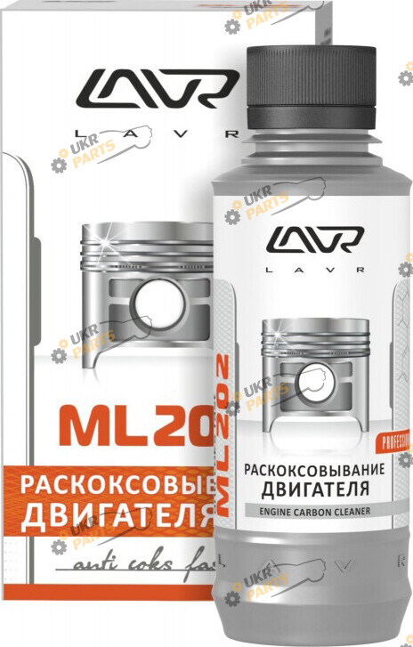 Очиститель двигателя Lavr ML-202 Anti Coks Fast 185 мг для дизельных и бензиновых авто (2502)