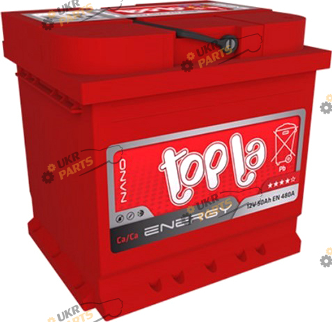 Автомобильный аккумулятор Topla Energy Euro 50 Ач (108 050)