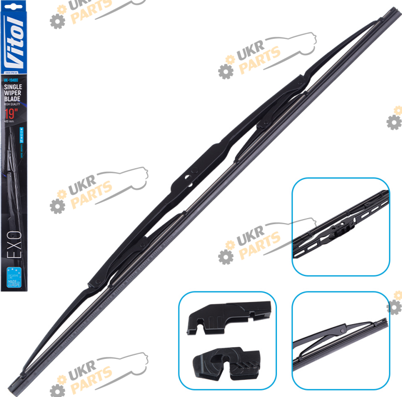 Дворник Vitol EXO 19