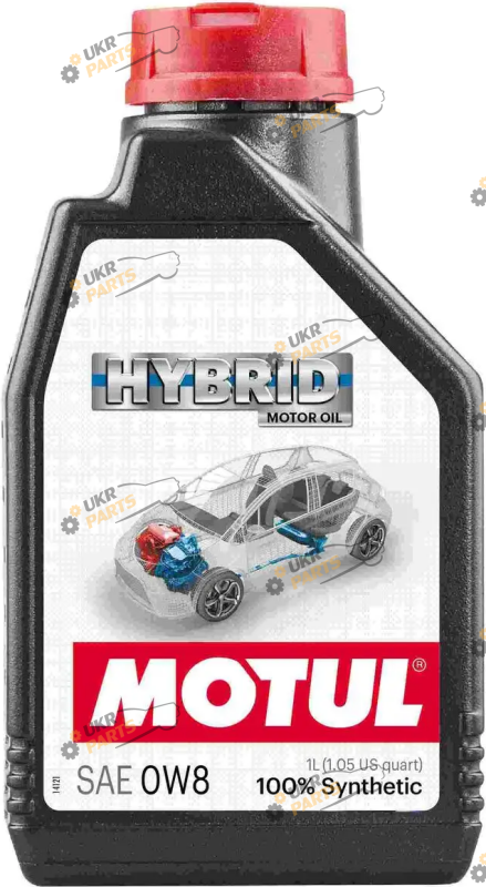 Моторное масло Motul Hybrid 0W-8 1 л (333401)