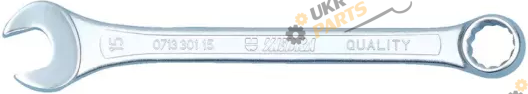 Ключ комбинированный Wurth изогнутый 13 мм ZEBRA WS13 короткий (071330113)