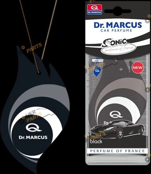 Ароматизатор DrMarkus Sonic | Black (Ароматизатор сухий Dr.Marcus SONIC Black display листочок)