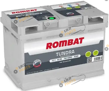 Автомобильный аккумулятор Rombat TUNDRA PLUS 80 Ач (E380)