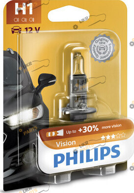 Галогеновая лампа Philips +30% H1 1 шт (PS 12258 PR B1)