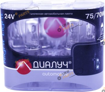 Галогеновая лампа Диалуч Night Light Four Season 75/70W 24v H4 2 шт (24704 NLFS)