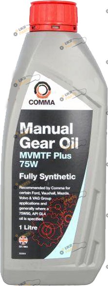 Масло трансмиссионное Comma MVMTF Plus 75W 1 л (MVMTFPLUS75W1L)