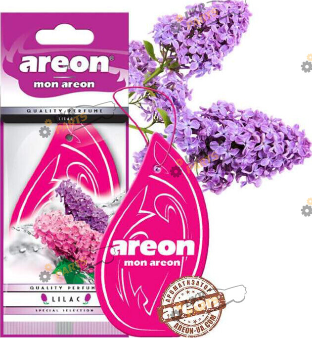 Ароматизатор Areon сухой листик Mon | Сирень (25509)