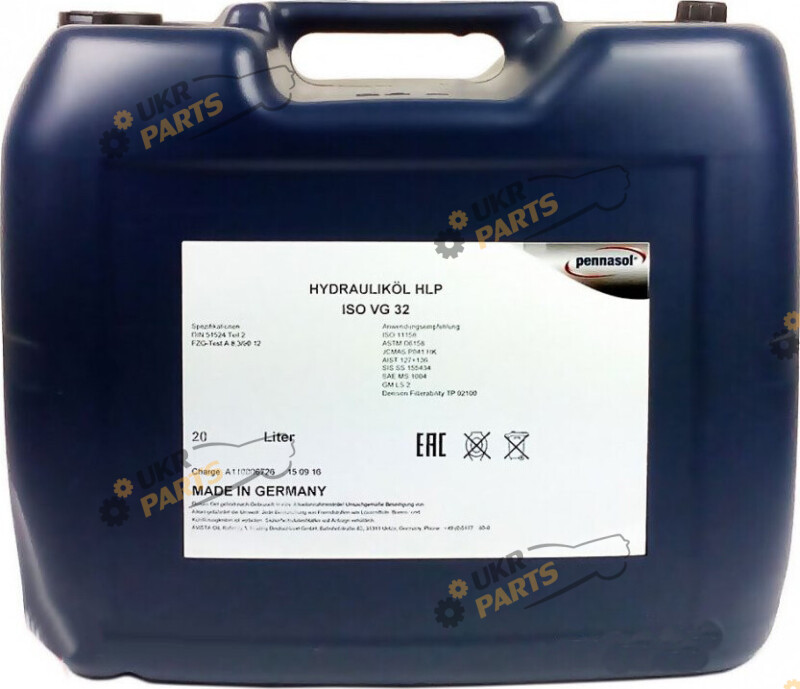 Масло гидравлическое Pennasol HYDRAULIKOEL HLP 32 20 л (PENNASOL HYDRAULIKOEL HLP 32 20L)