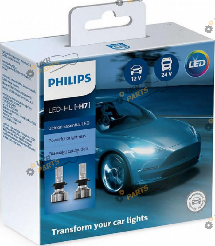 LED лампа Philips Ultinon Essential H7 20 Вт (29702)