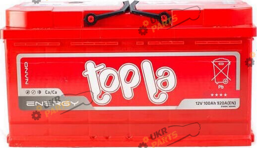 Автомобильный аккумулятор Topla EFB Truck 100 Ач (454 612)