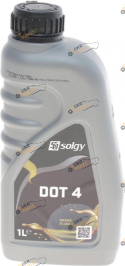 Тормозная жидкость Solgy DOT 4 1 л (504007)