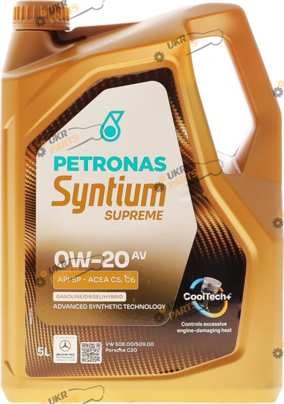 Моторное масло Petronas SYNTIUM SUPREME AV 0W-20 5 л (71223M12EU)
