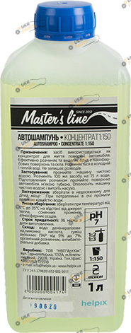 Шампунь для мойки Vitol Masters Line 1:150 1 л (1 : 150)