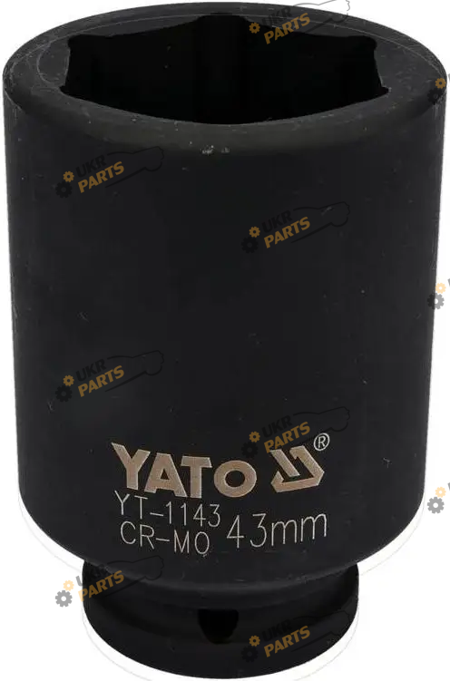 Головка ударная удлиненная Yato квадрат 3/4