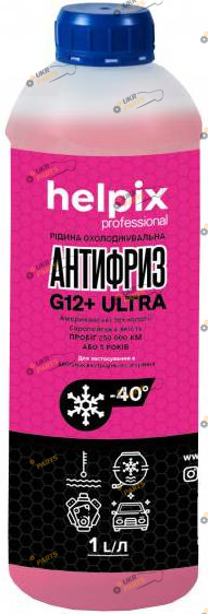 Антифриз HELPIX G12+ (-40) (красный) G12+ красный 1 л (4823075806713)