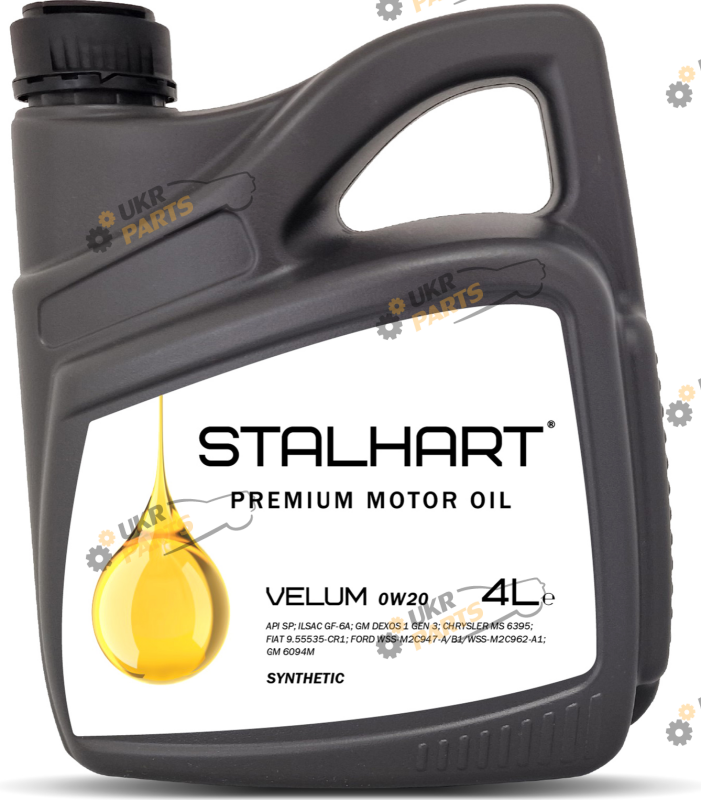 Моторное масло STALHART VELUM 0W-20 4 л (745222)