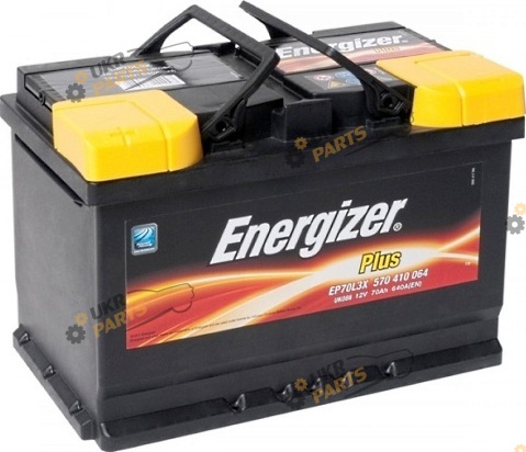 Автомобильный аккумулятор Energizer PLUS (EP70-L3X) 640 А 70 Ач (570410064)