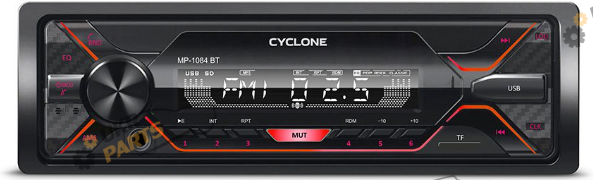 Бездисковая автомагнитола Cyclone MP 1084R BT (MP-1084R BT)